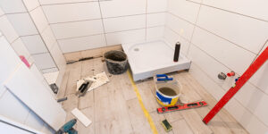 Travaux aménagement salle de bain 